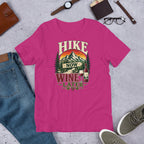 Hike More Wine Later Hiking T-Shirt - Snappymood