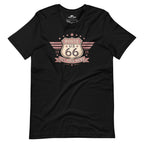 Get Your Kicks At Route 66 Roadtrip T-Shirt - Snappy Mood