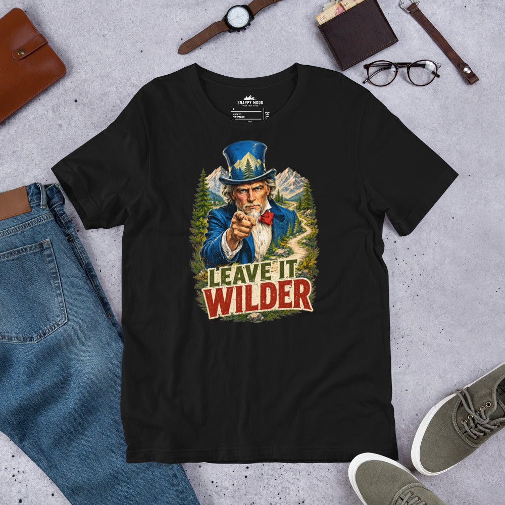 Leave It Wilder Wildlife T-Shirt - Snappy Mood