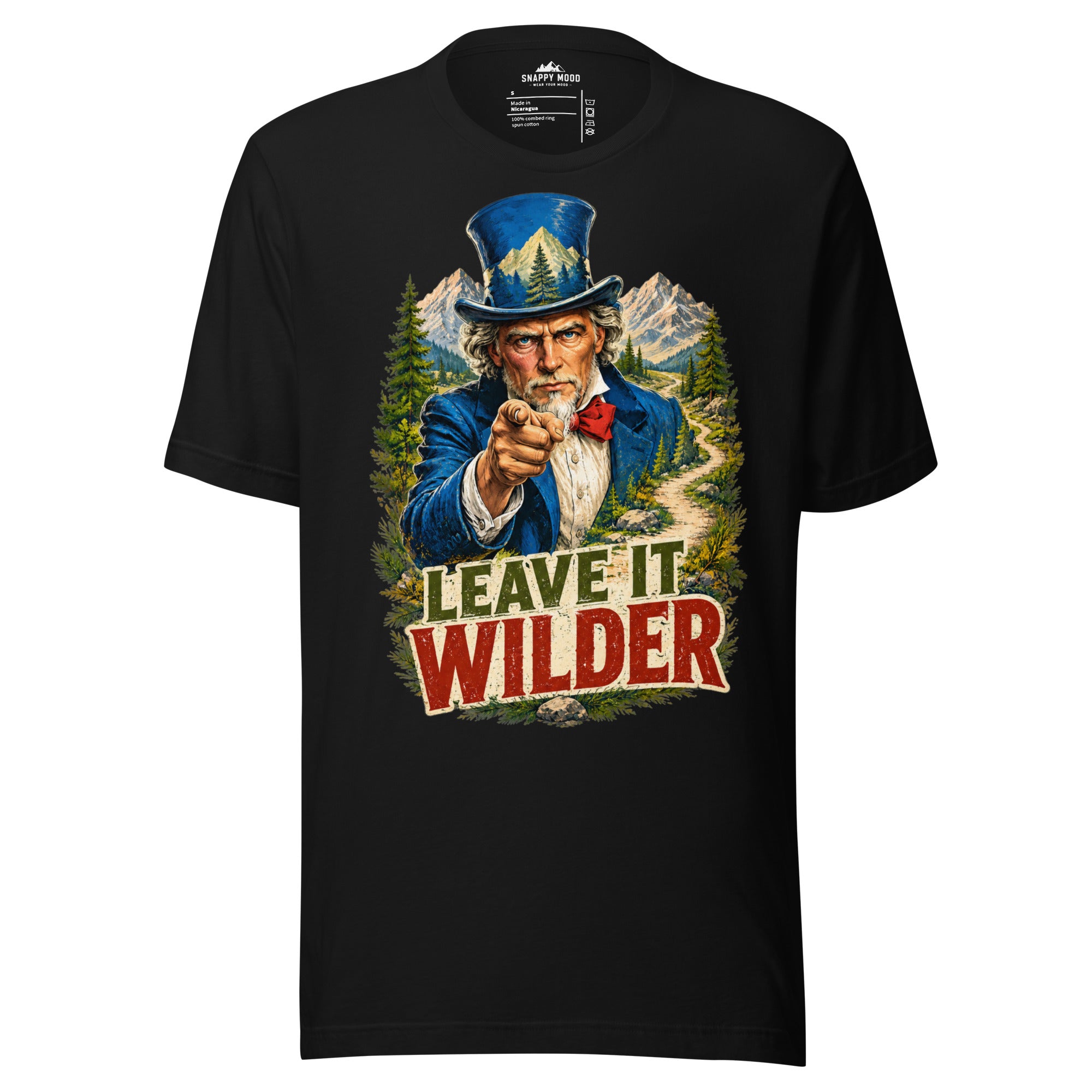 Leave It Wilder Wildlife T-Shirt - Snappy Mood