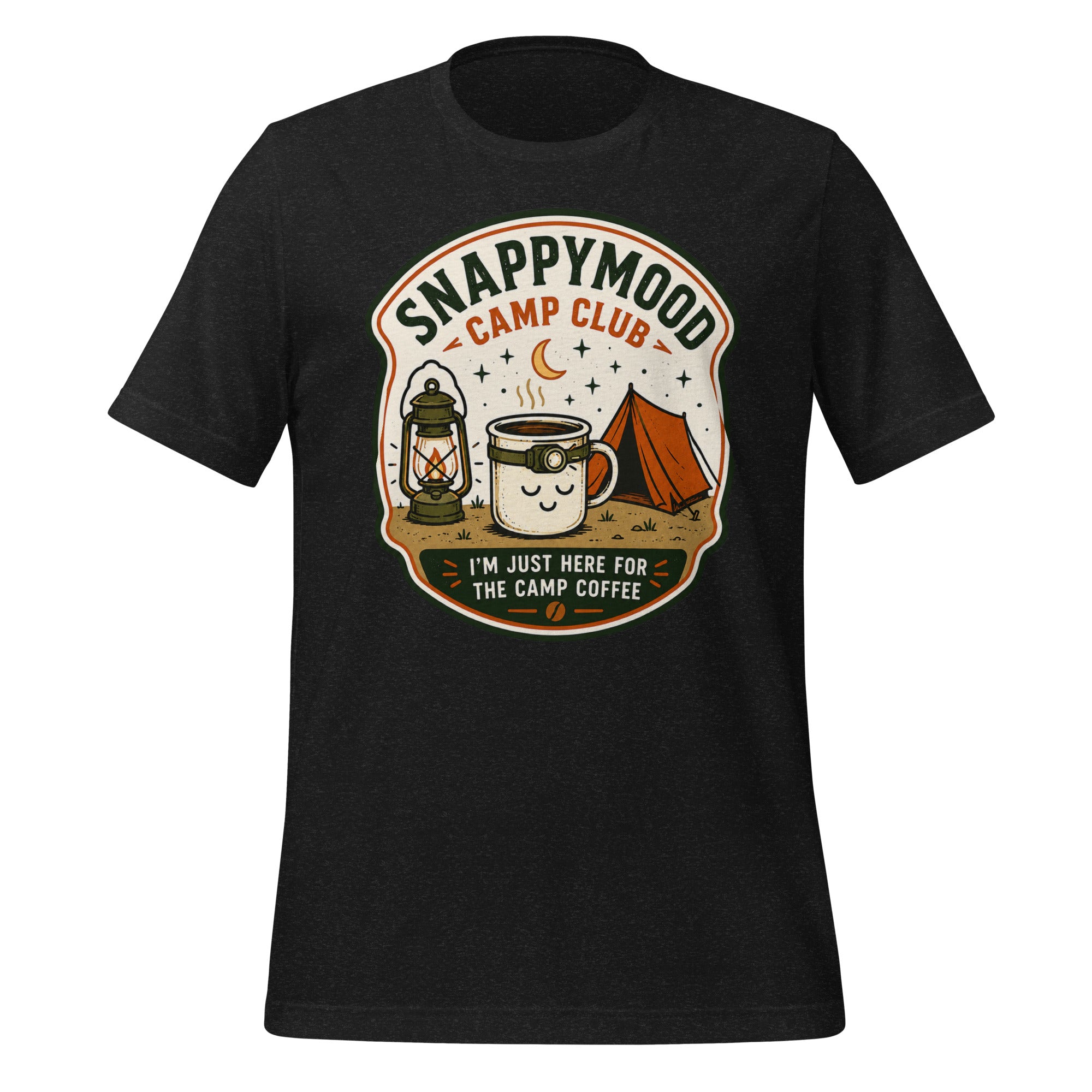 Snappy Mood Camp Club Camping T-Shirt - Snappymood