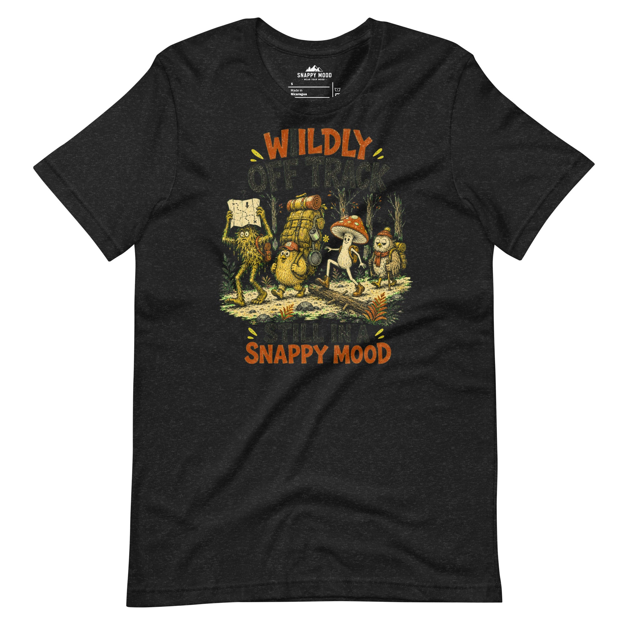 Wildly Off Track Still I A Snappy Mood Funny Hiking T-Shirt - Snappymood