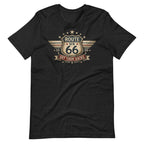 Get Your Kicks At Route 66 Roadtrip T-Shirt - Snappy Mood