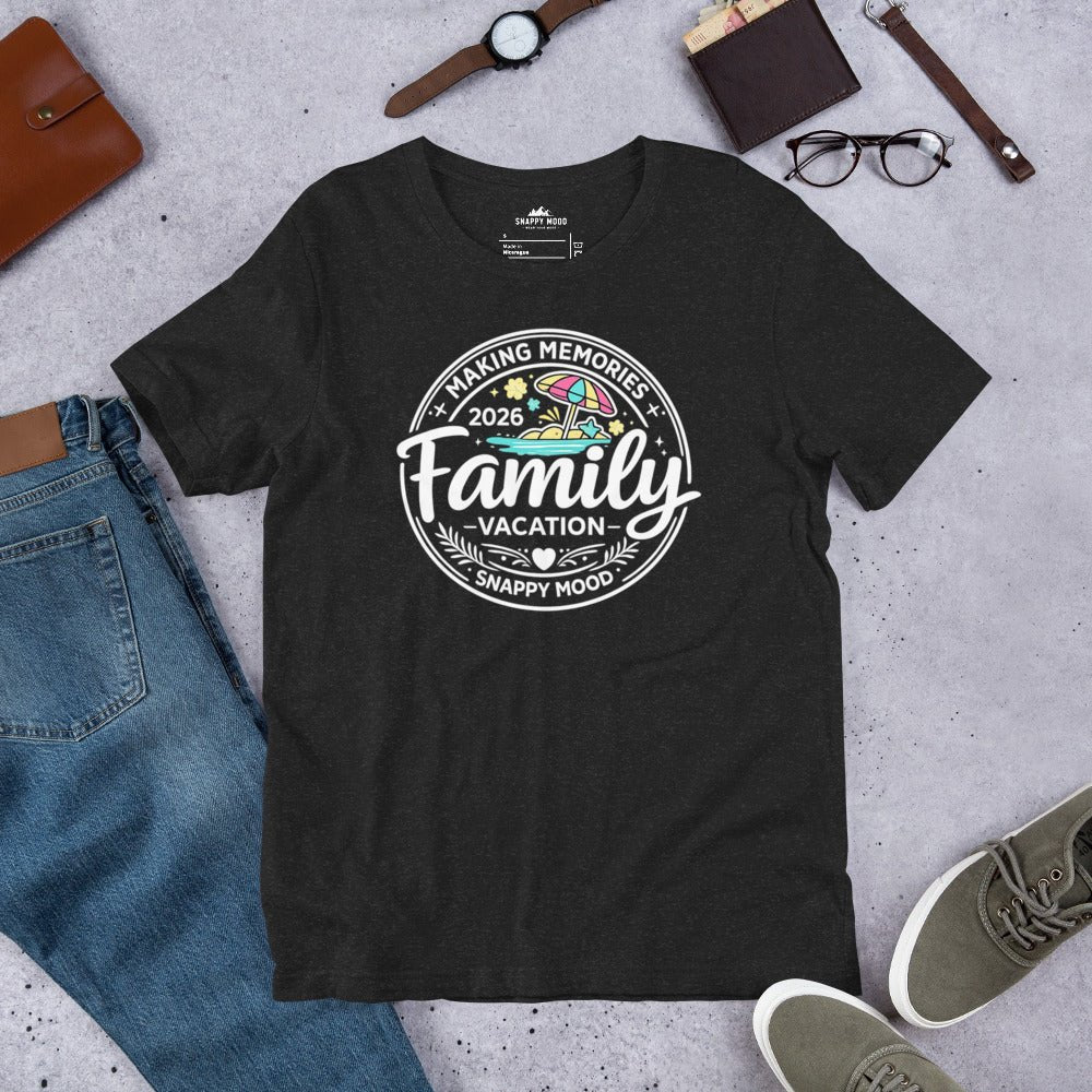 Making Memories Familiy Vacation Roadtrip T-Shirt - Snappy Mood