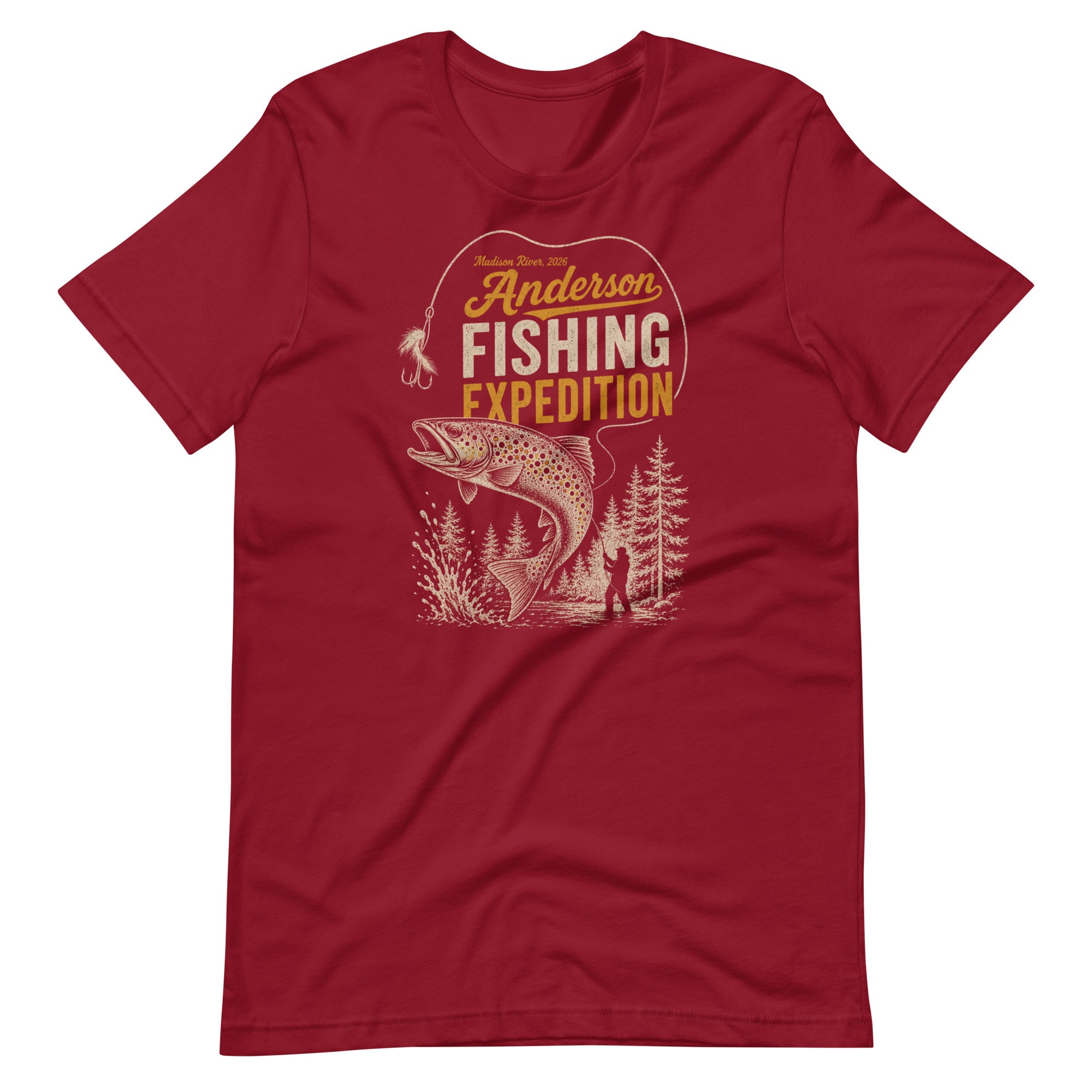 Anderson Fishing Expedition Funny Fishing T-Shirt - Snappymood