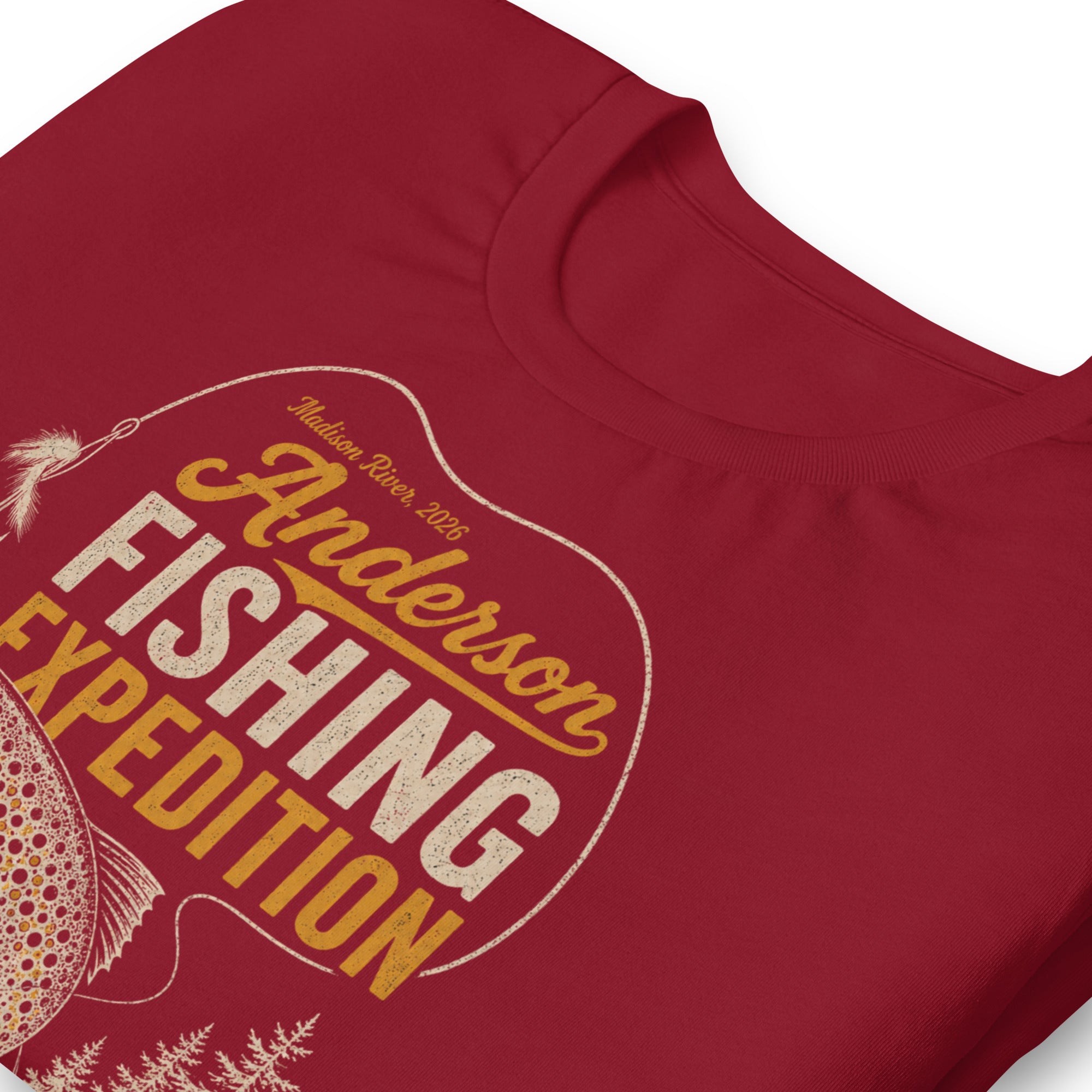 Anderson Fishing Expedition Funny Fishing T-Shirt - Snappymood