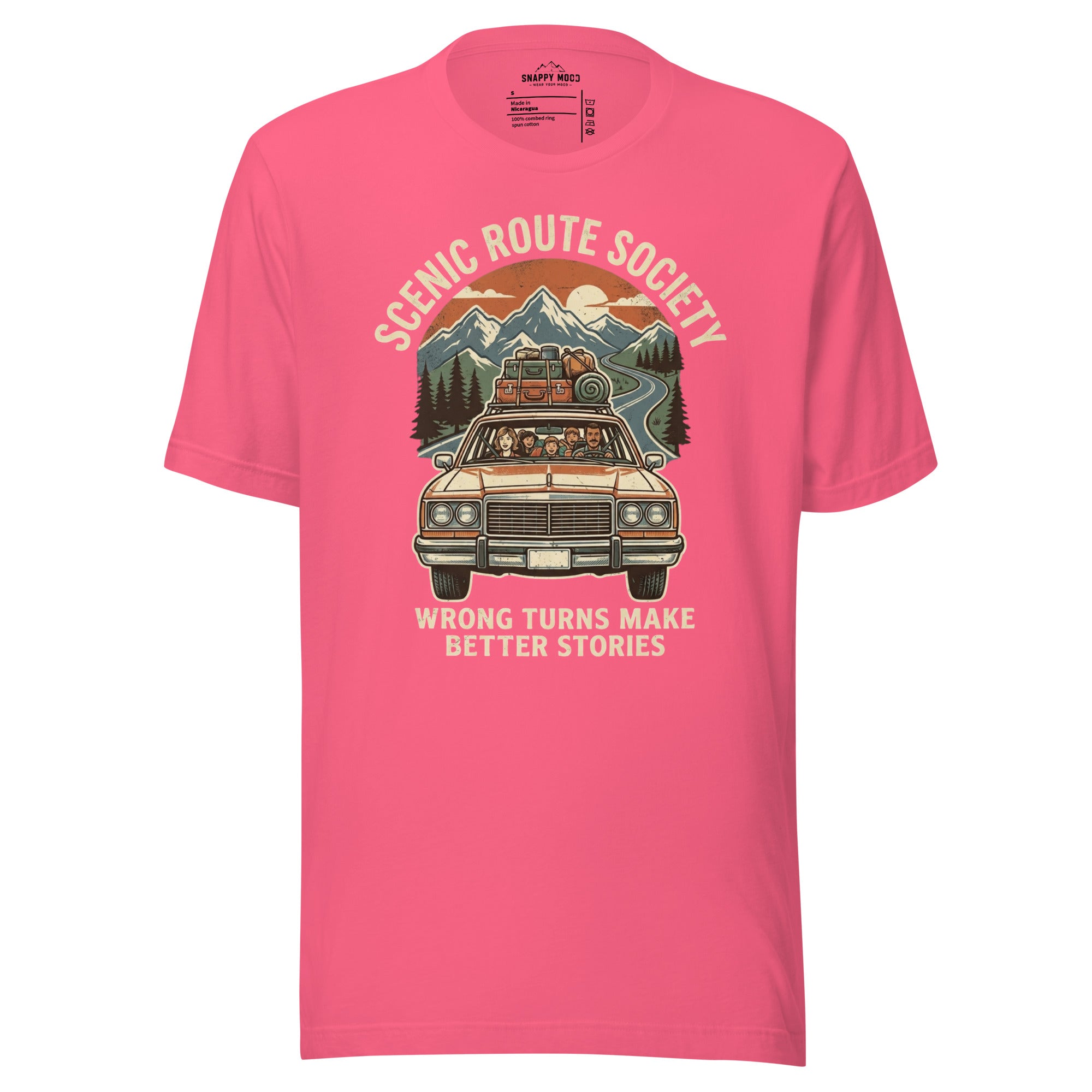 Scenic Route Society Roadtrip T-Shirt - Snappy Mood