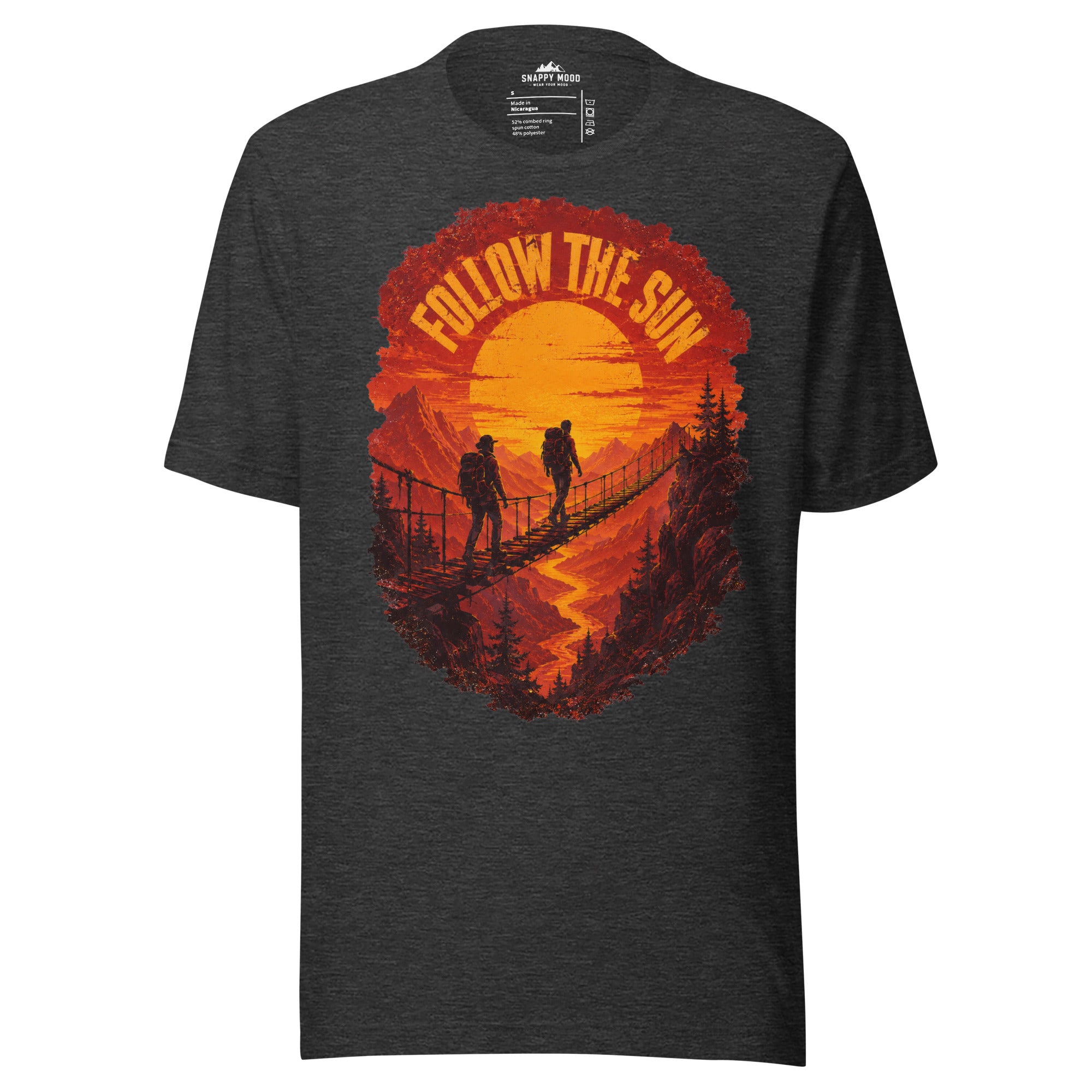 Follow The Sun Hiking Sun T-Shirt - Snappy Mood