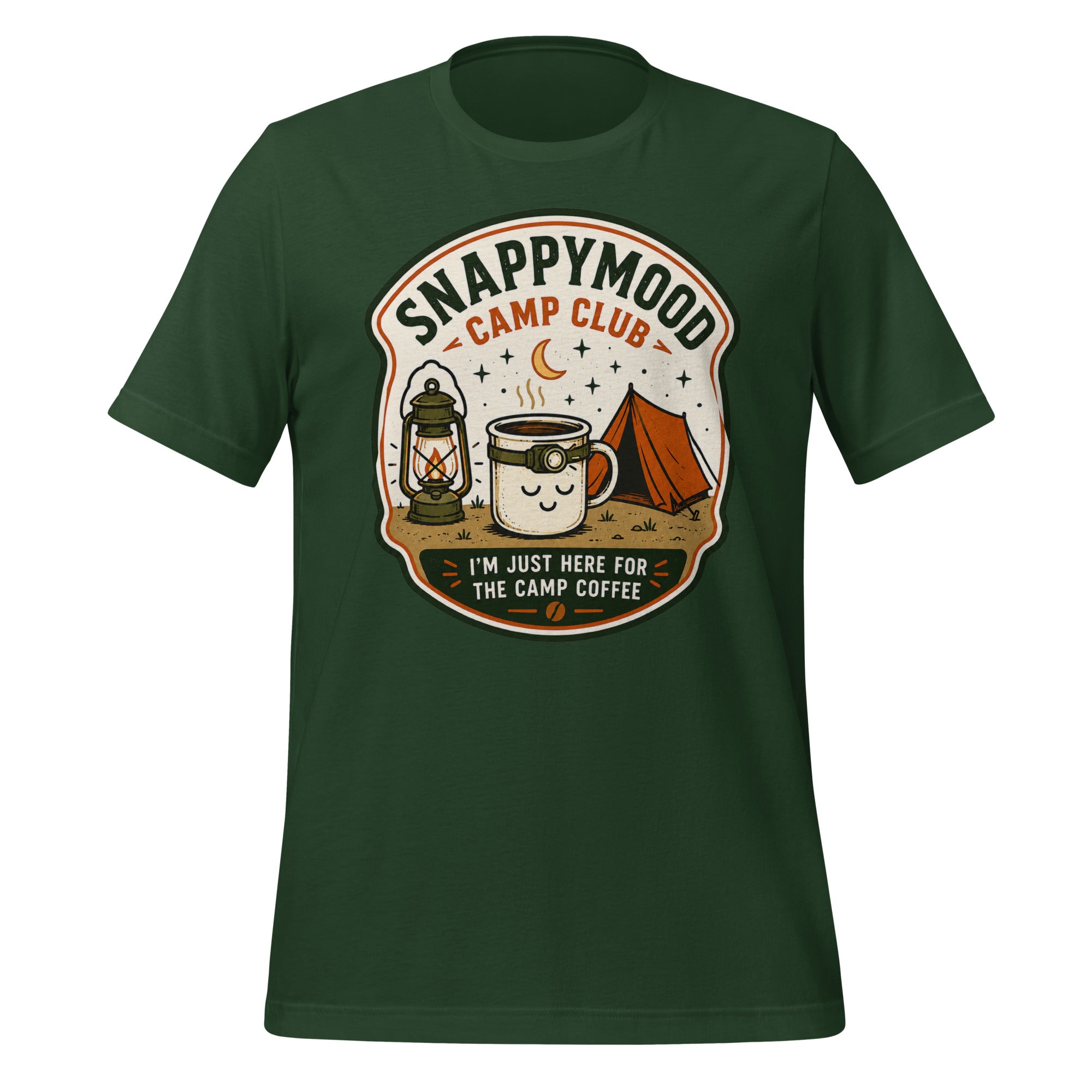Snappy Mood Camp Club Camping T-Shirt - Snappymood
