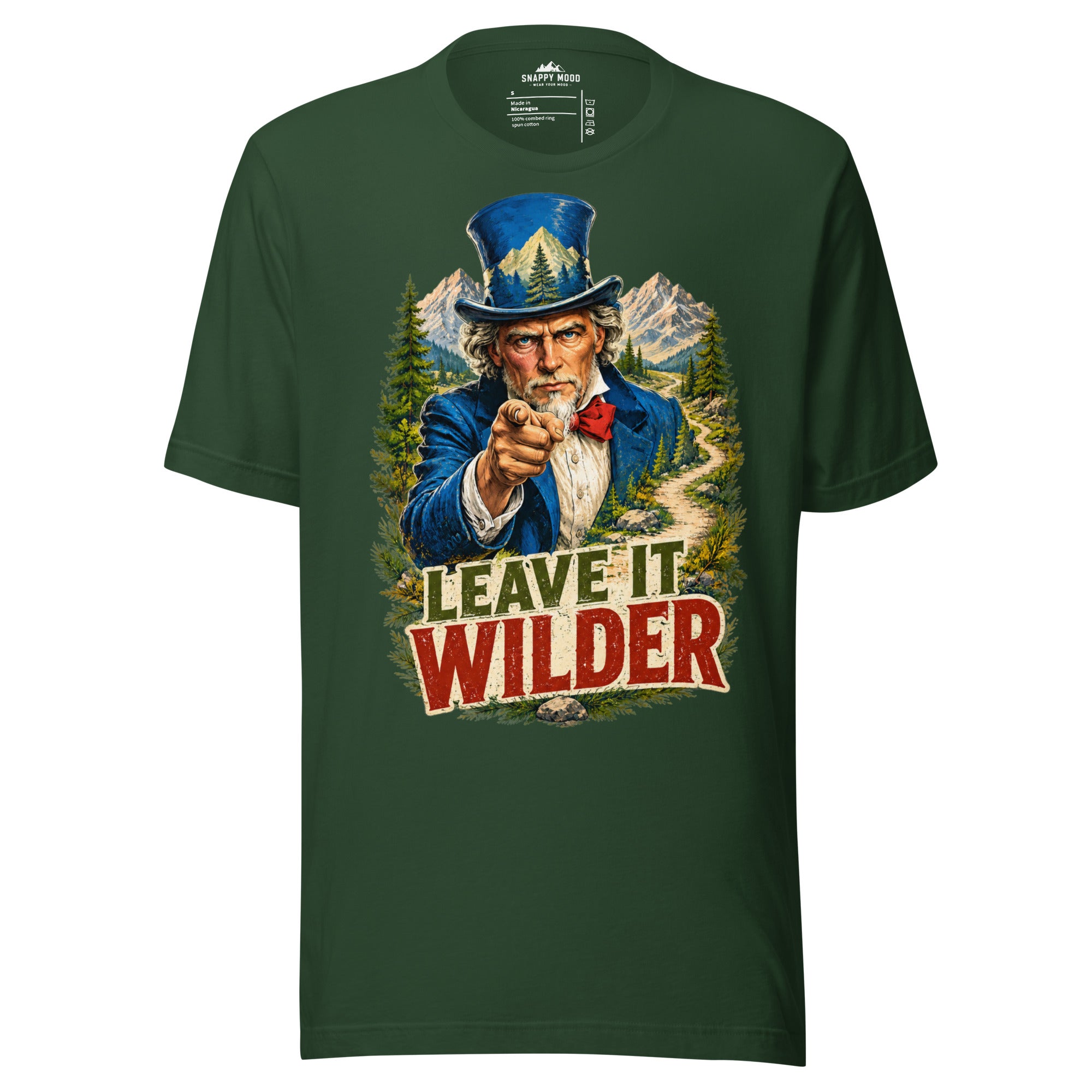 Leave It Wilder Wildlife T-Shirt - Snappy Mood