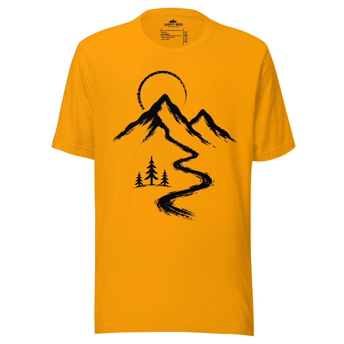 Mountain Peaks And Pines T-Shirt - Snappy Mood