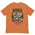 Hike More Wine Later Hiking T-Shirt - Snappymood