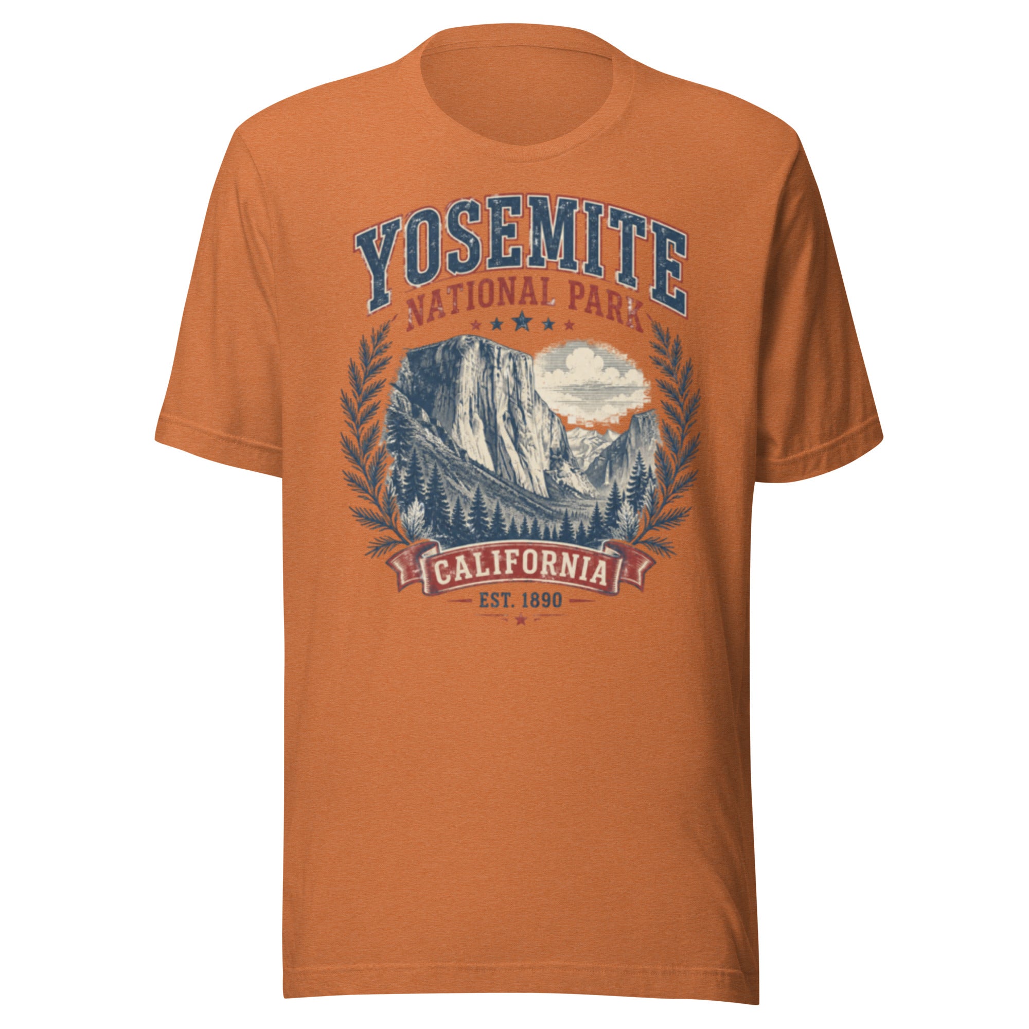 Yosemite National Park Trail Hiking T-Shirt - Snappymood