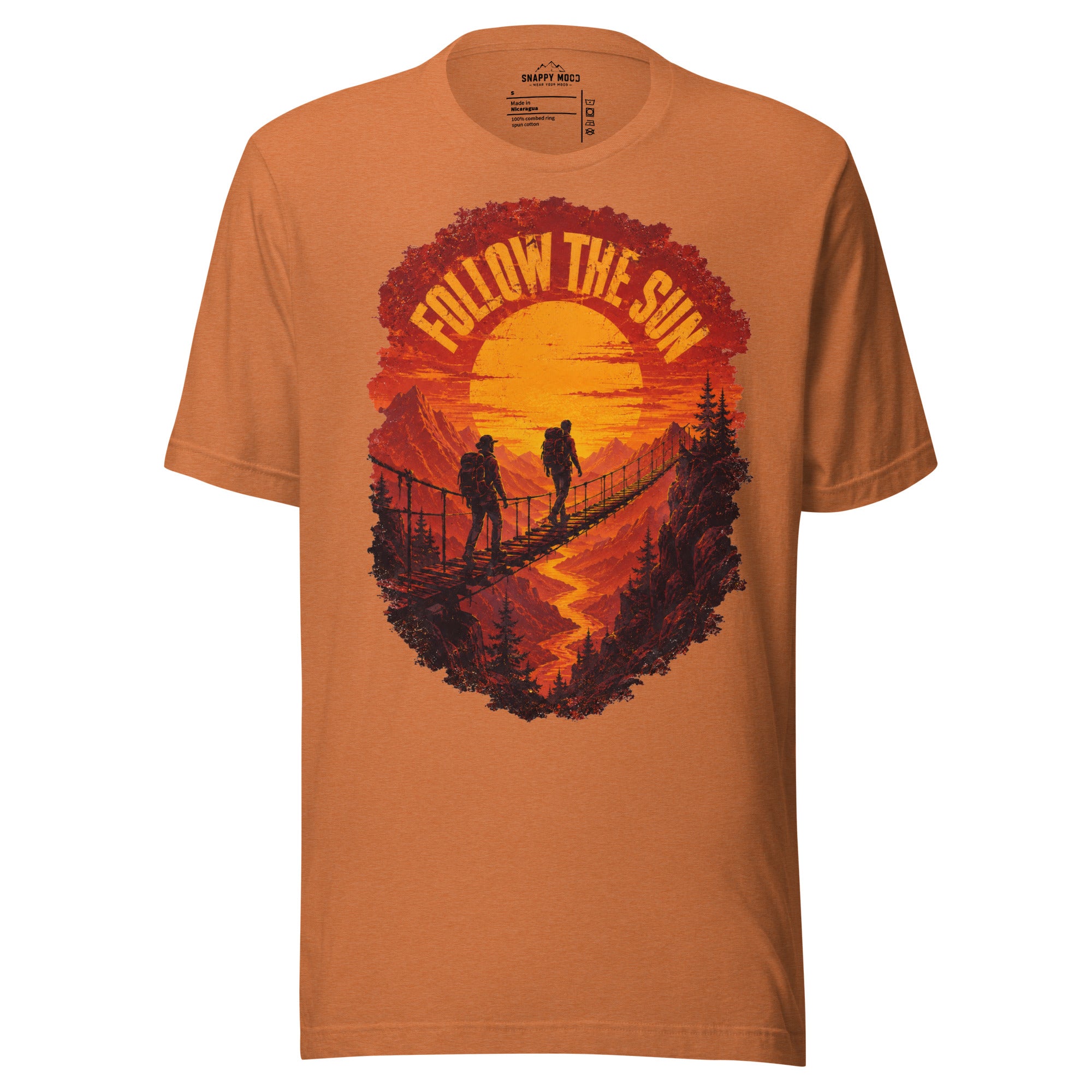 Follow The Sun Hiking Sun T-Shirt - Snappy Mood