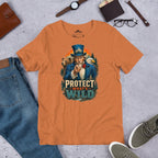 Protect What's Wild, Wildlife T-Shirt - Snappy Mood