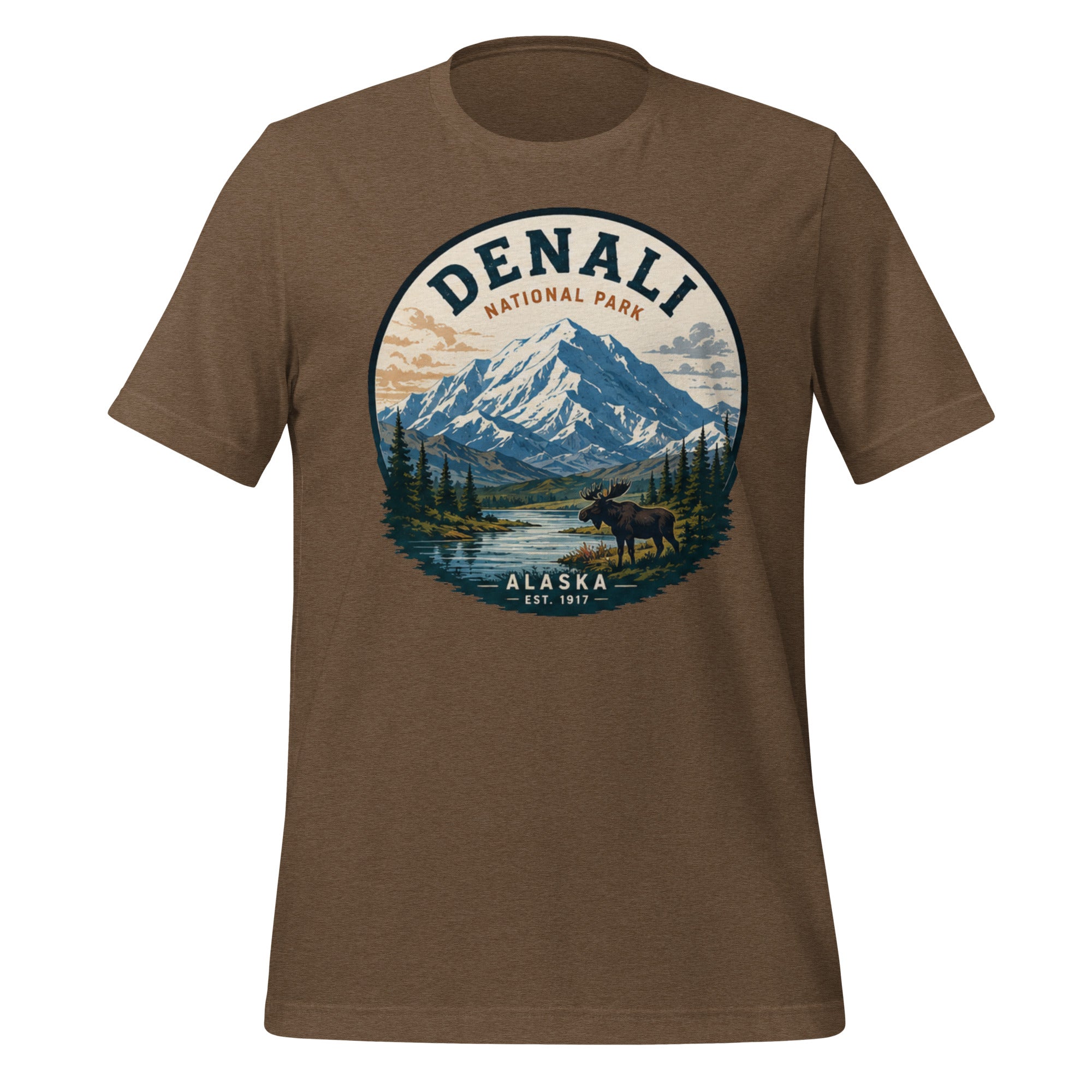 Denali National Park Hiking T-Shirt - Snappymood