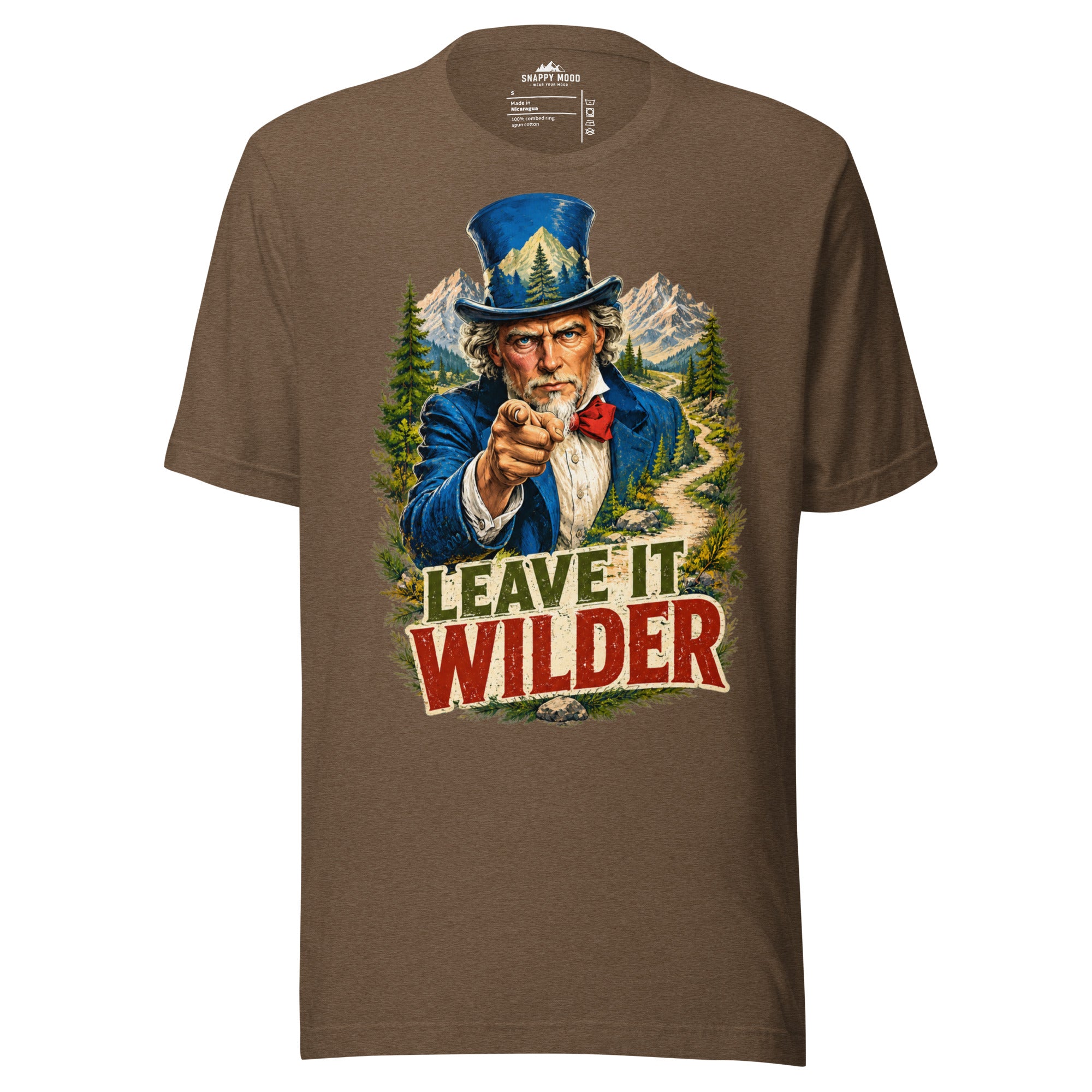 Leave It Wilder Wildlife T-Shirt - Snappy Mood
