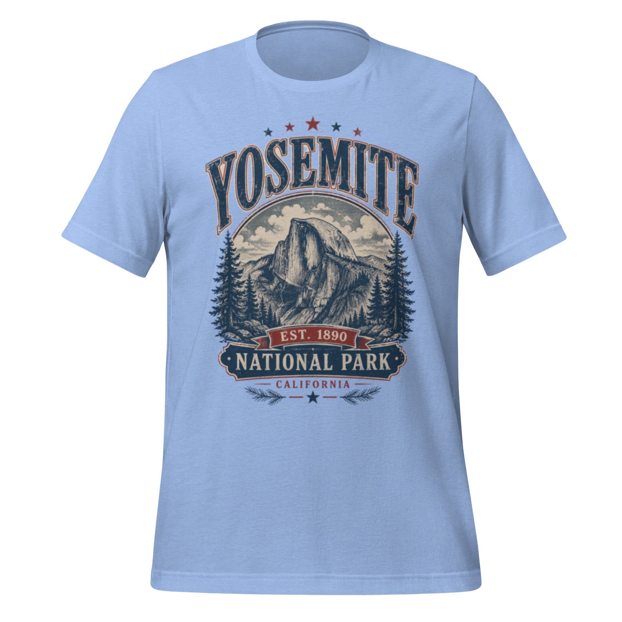 Yosemite National Park Valley Hiking T-Shirt - Snappymood
