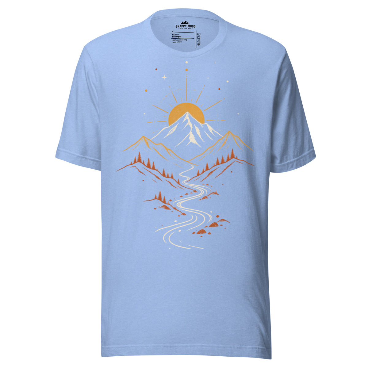 Chasing Peaks And Sun T-Shirt - Snappy Mood