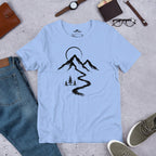 Mountain Peaks And Pines T-Shirt - Snappy Mood