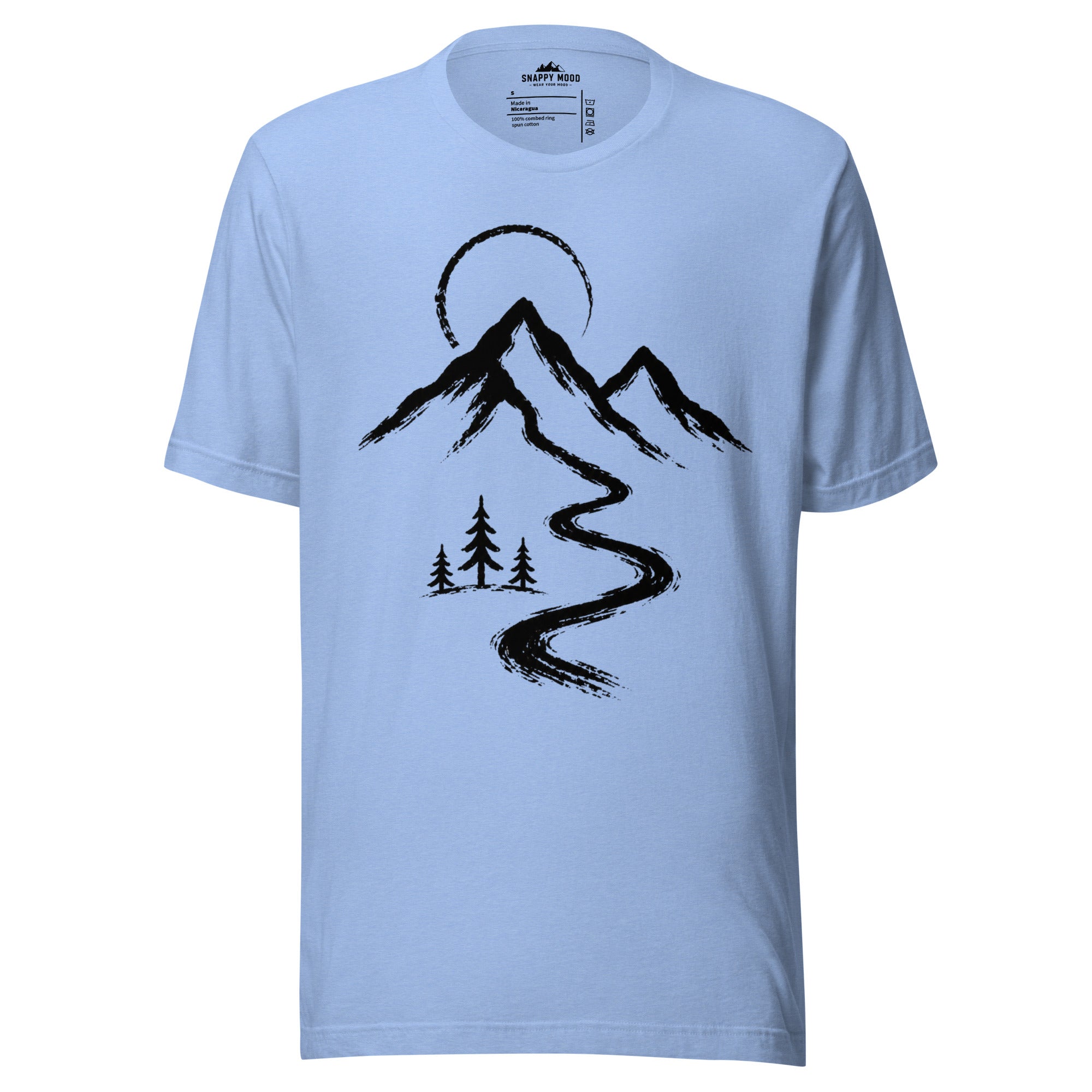 Mountain Peaks And Pines T-Shirt - Snappy Mood