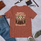 Respect The Locals, Keep Wildlife Wild T-Shirt - Snappy Mood