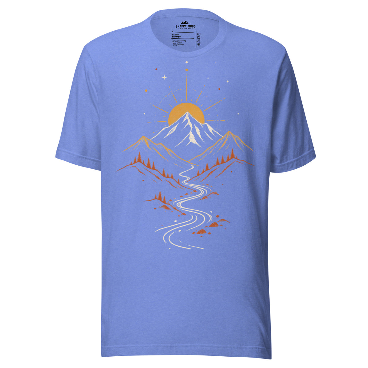 Chasing Peaks And Sun T-Shirt - Snappy Mood