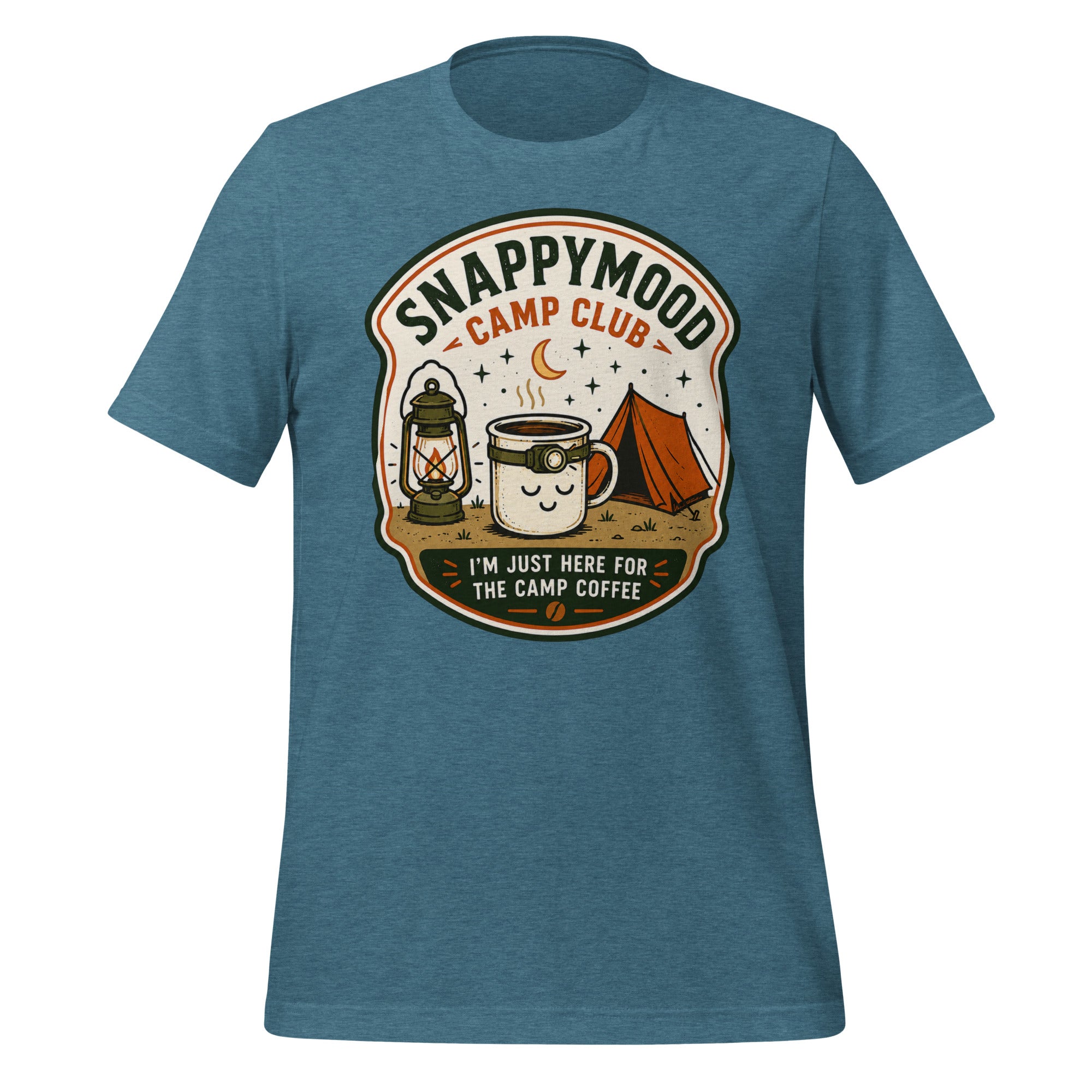 Snappy Mood Camp Club Camping T-Shirt - Snappymood
