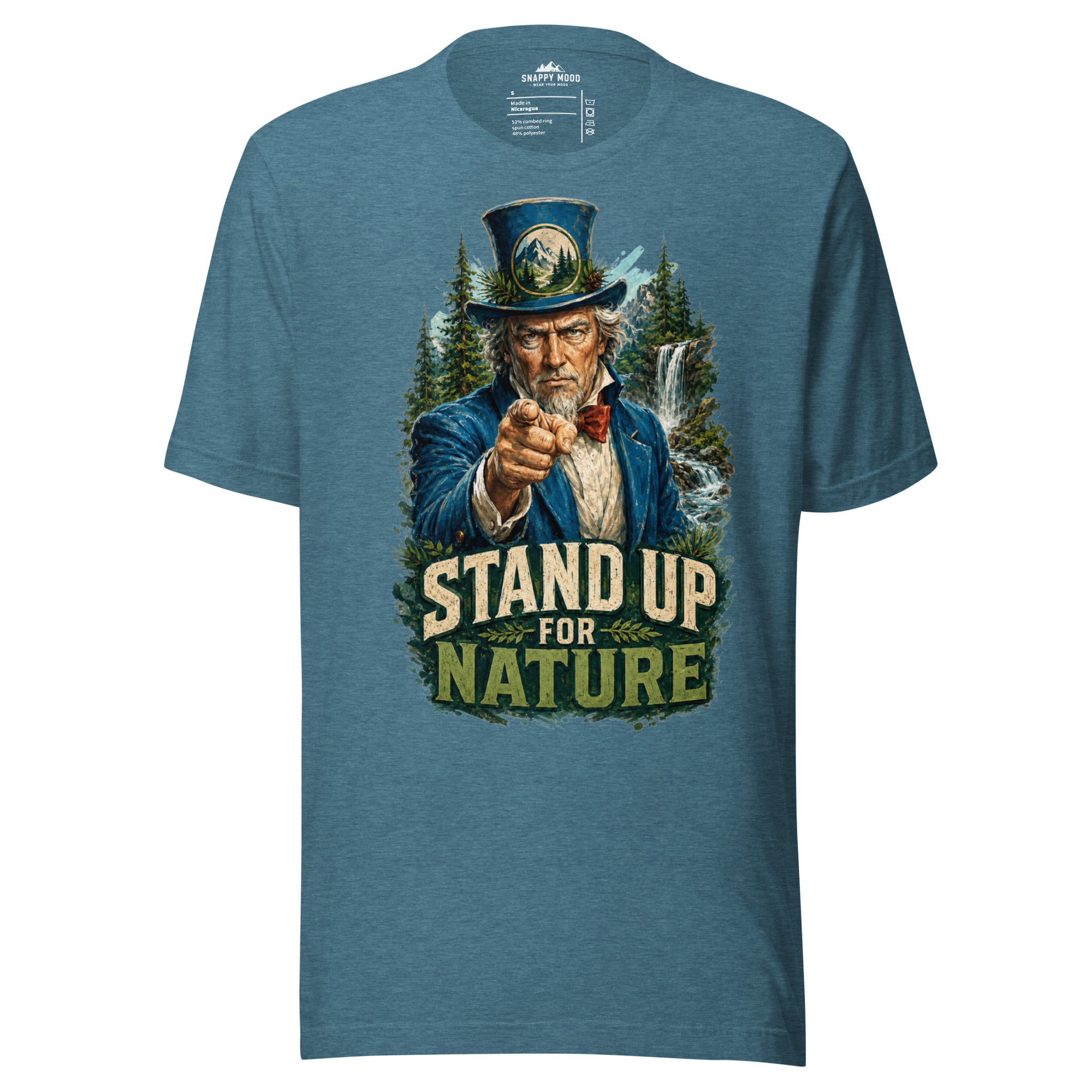 Stand Up for Nature Wildlife T-Shirt - Snappy Mood