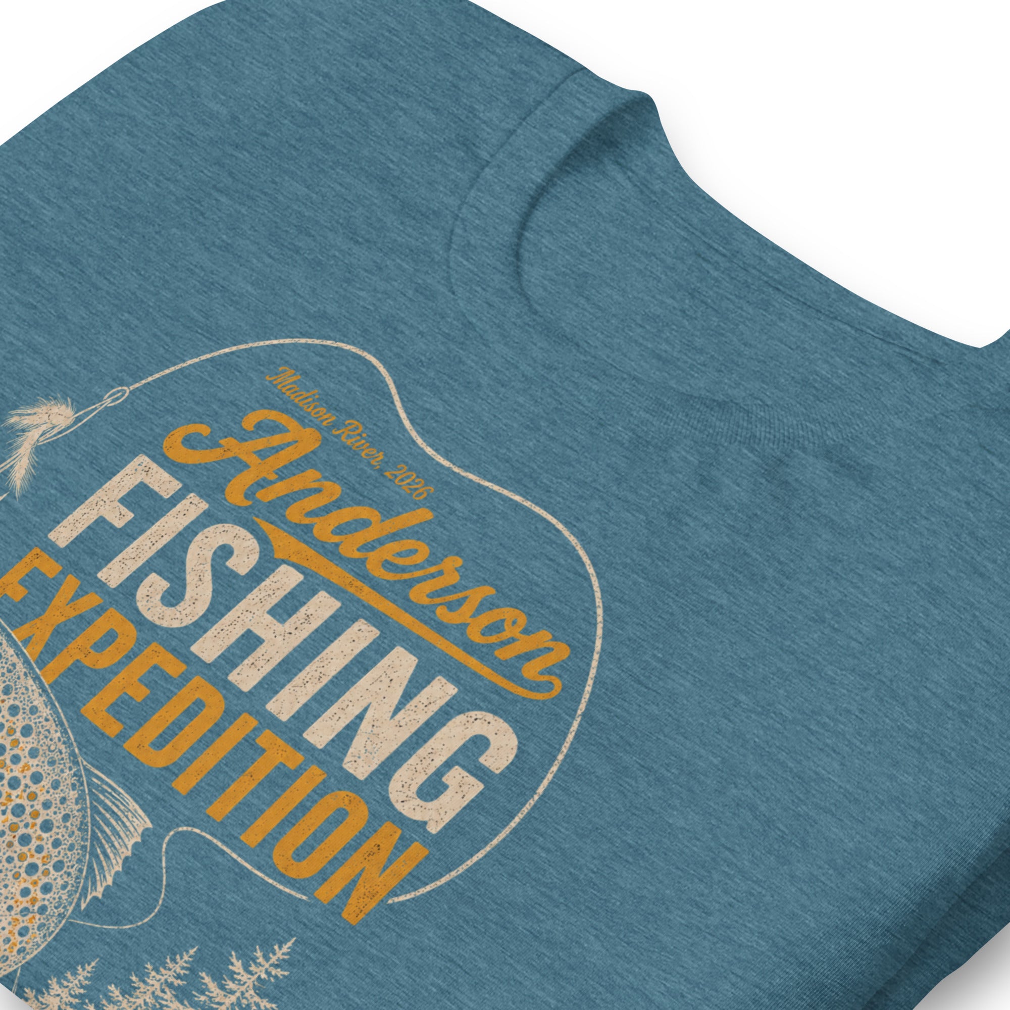 Anderson Fishing Expedition Funny Fishing T-Shirt - Snappymood