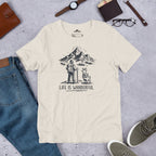 Life Is Wanderful With Goat Funny Hiking T-shirt - Snappy Mood