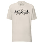 Camp and Roam Camping T-Shirt - Snappy Mood