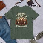 Respect The Locals, Keep Wildlife Wild T-Shirt - Snappy Mood