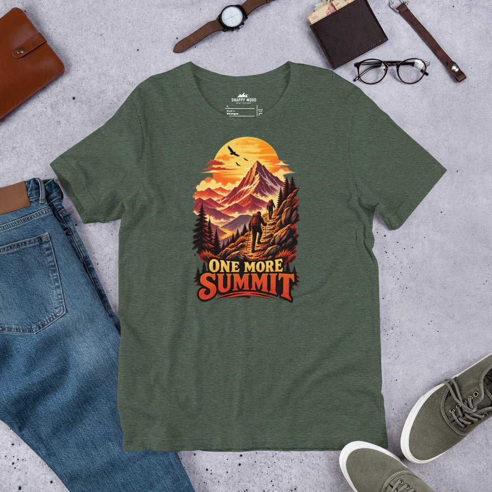 One More Summit Hiking Sun T-Shirt - Snappy Mood