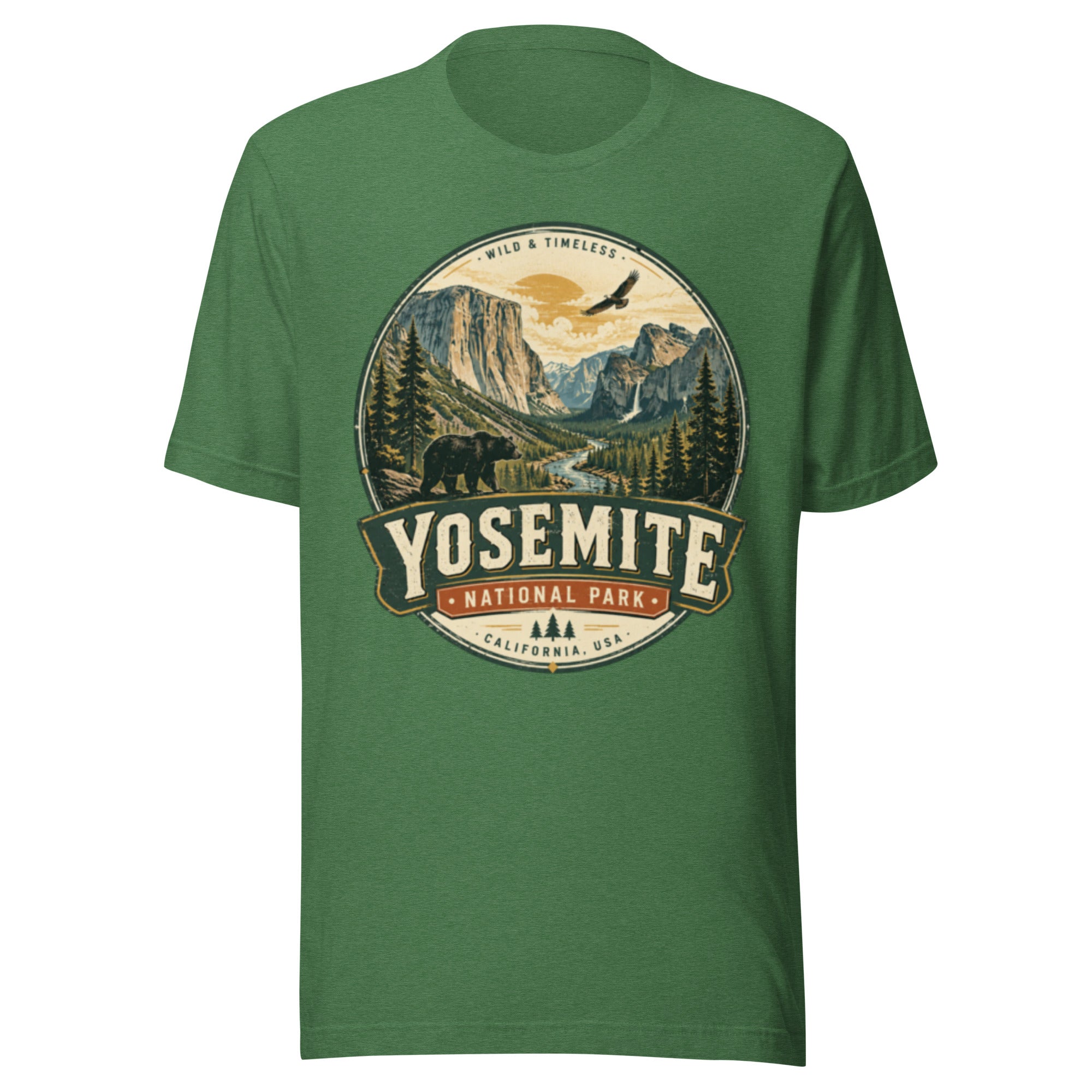 Yosemite National Park Hiking T-Shirt - Snappymood