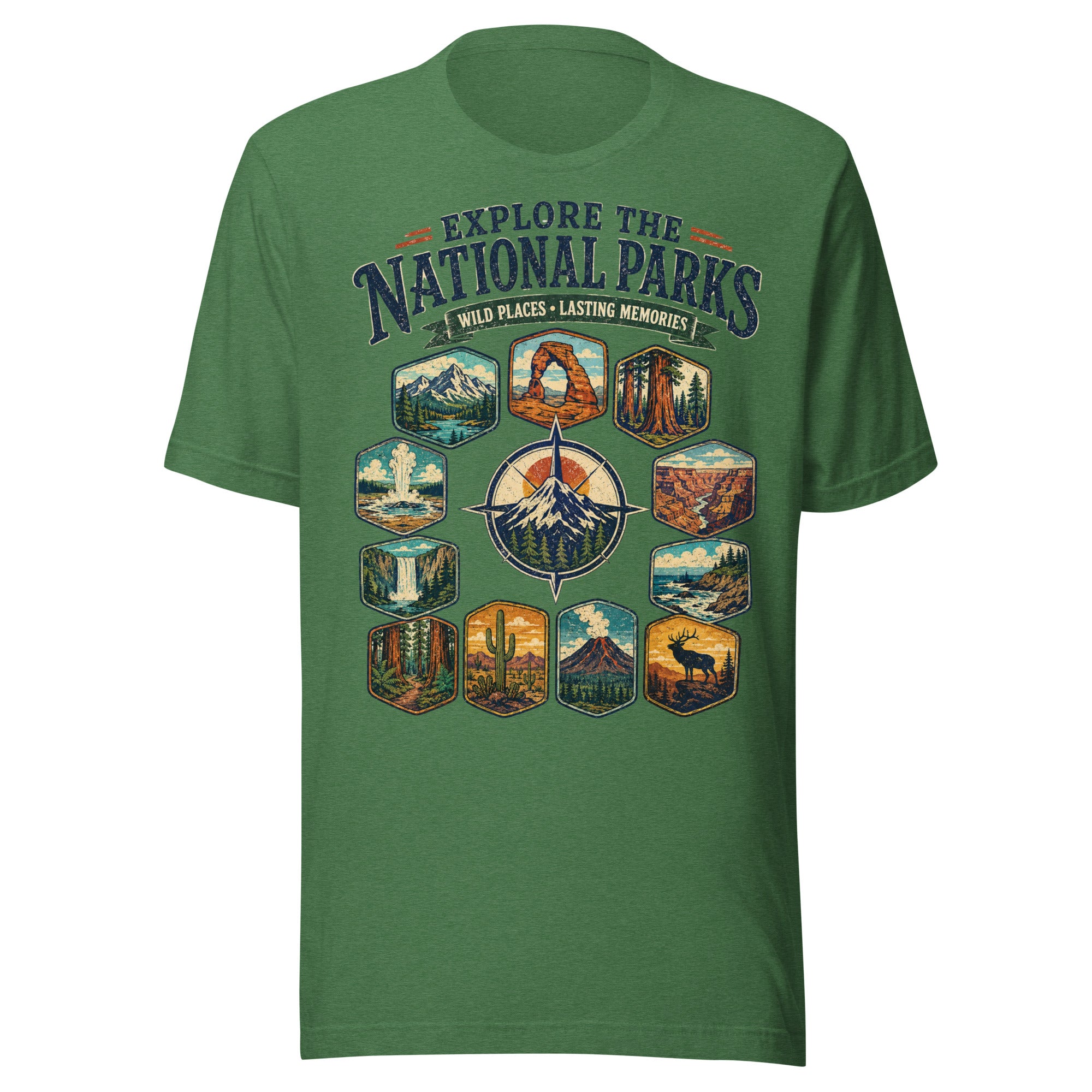 Explore The National Parks T-Shirt - Snappy Mood