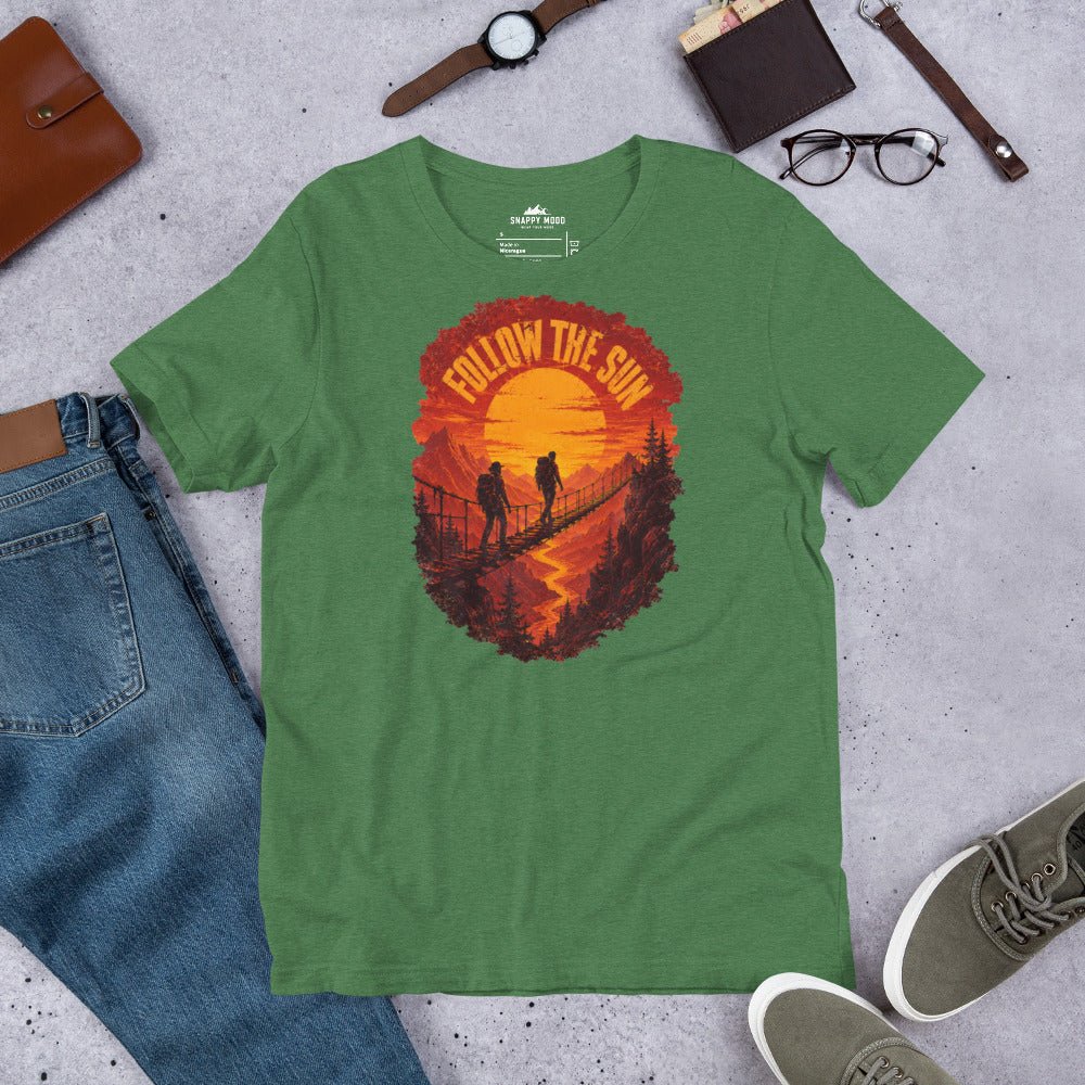 Follow The Sun Hiking Sun T-Shirt - Snappy Mood