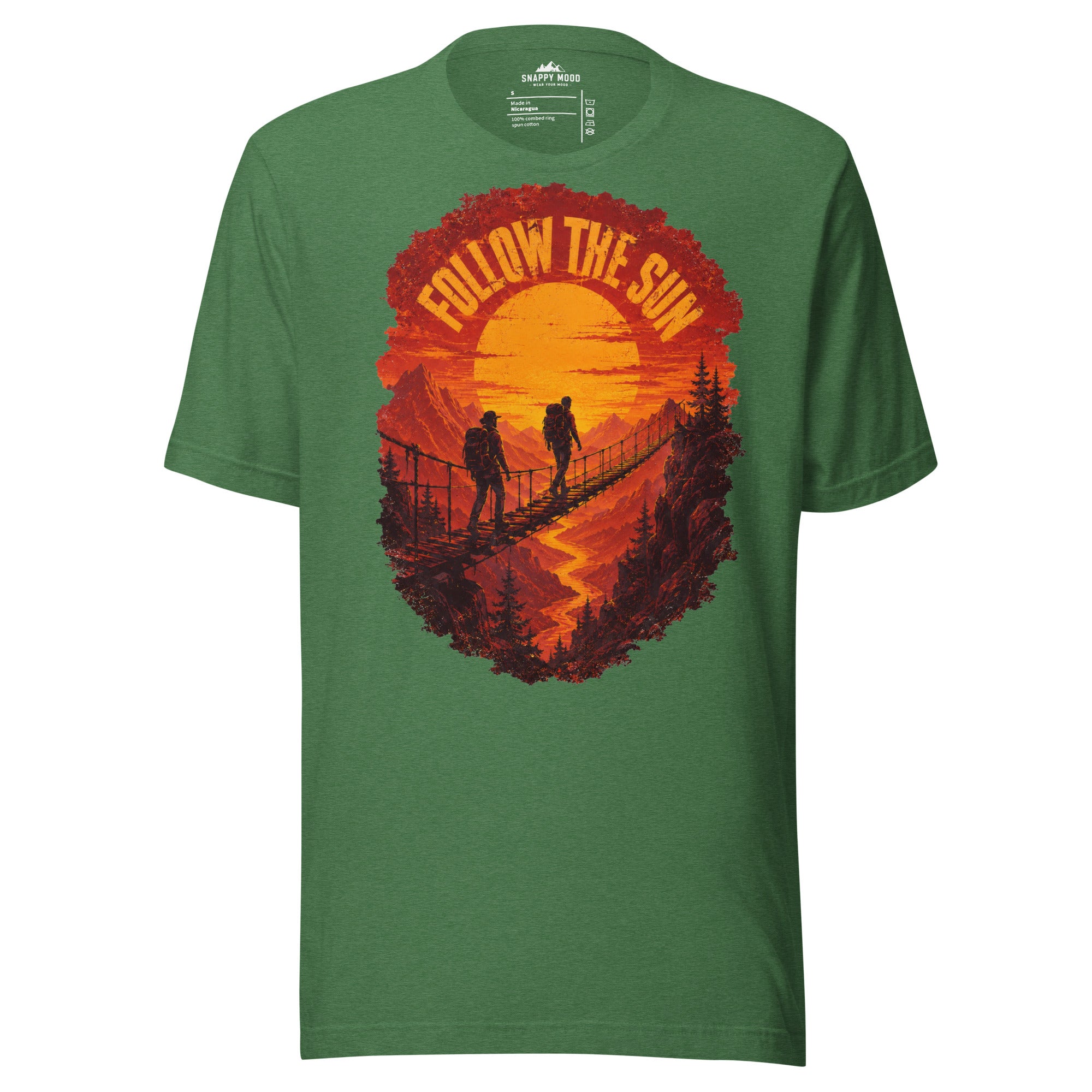 Follow The Sun Hiking Sun T-Shirt - Snappy Mood