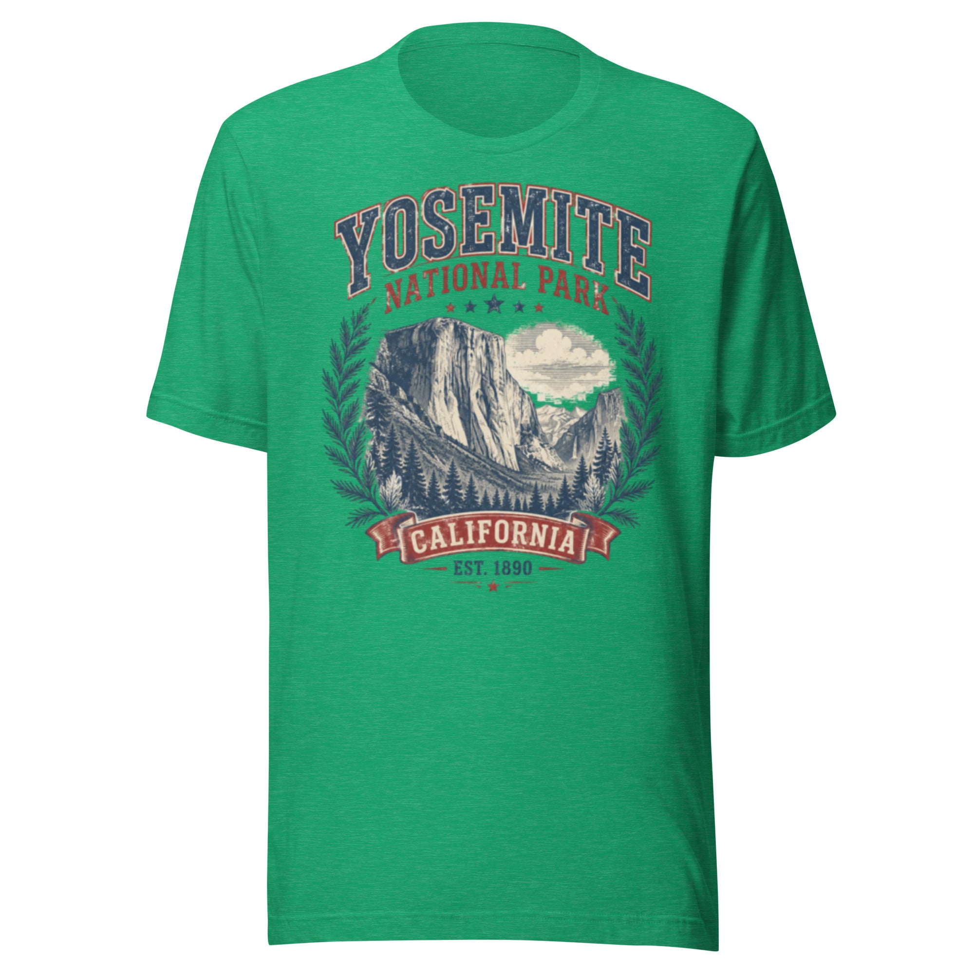 Yosemite National Park Trail Hiking T-Shirt - Snappymood