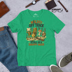 Wildly Off Track Still I A Snappy Mood Funny Hiking T-Shirt - Snappymood