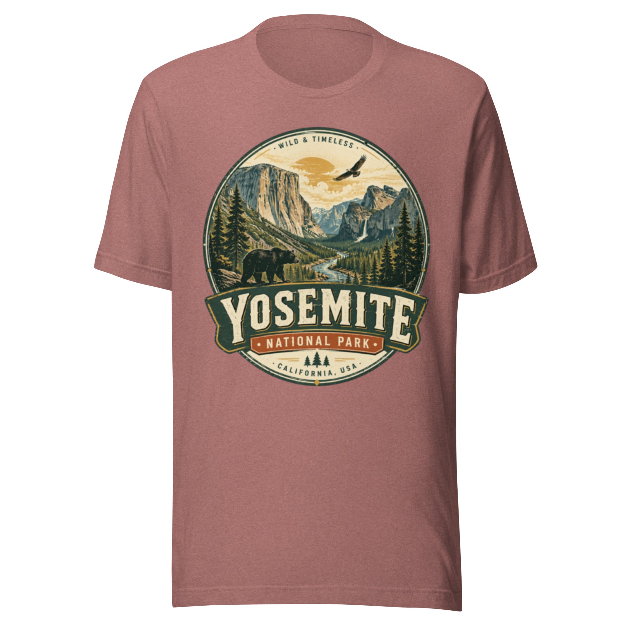 Yosemite National Park Hiking T-Shirt - Snappymood