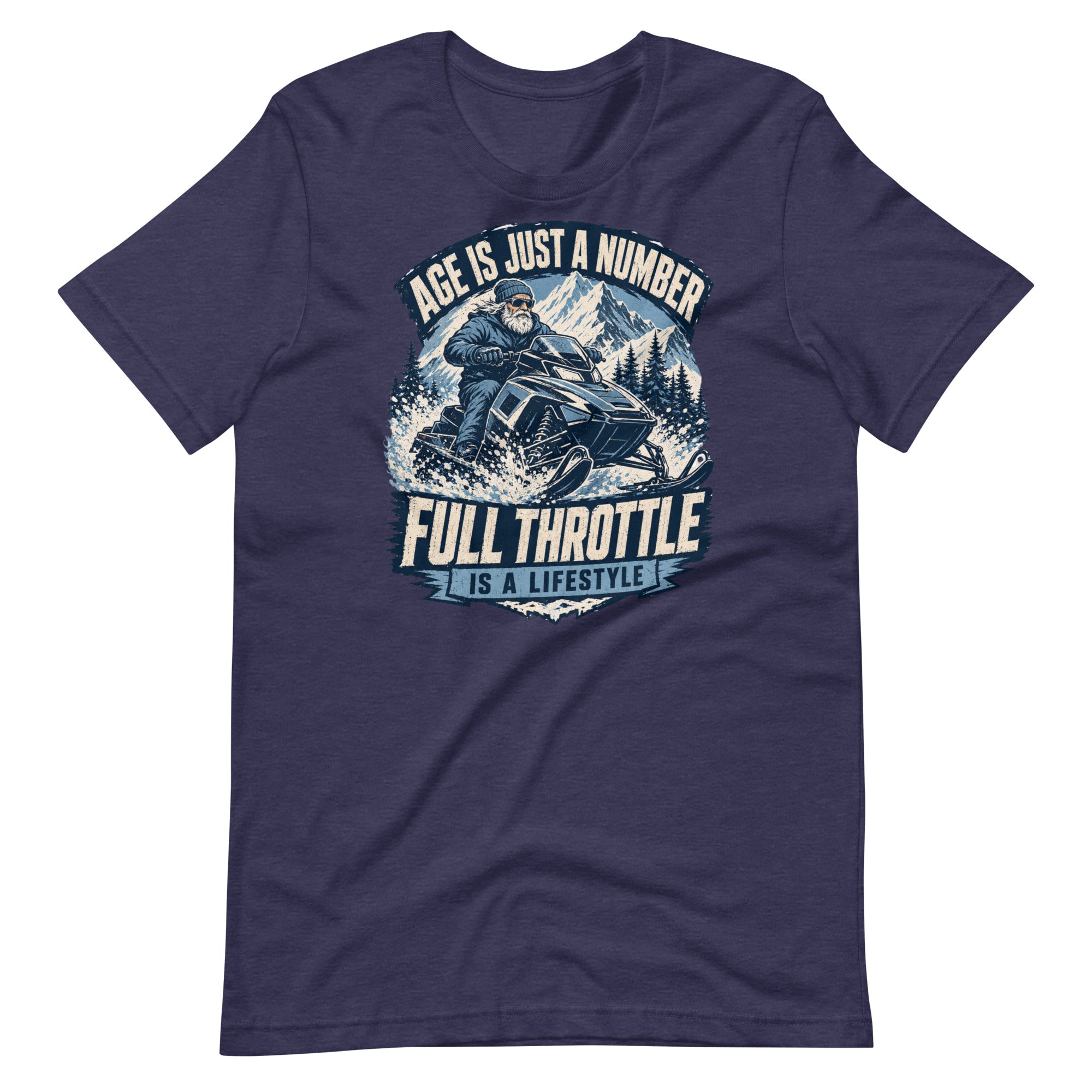 Age Is Just A Number - Full Throttle Is A Lifestyle Unisex T-Shirt - Snappy Mood