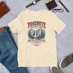 Yosemite National Park Waterfall Hiking T-Shirt - Snappymood
