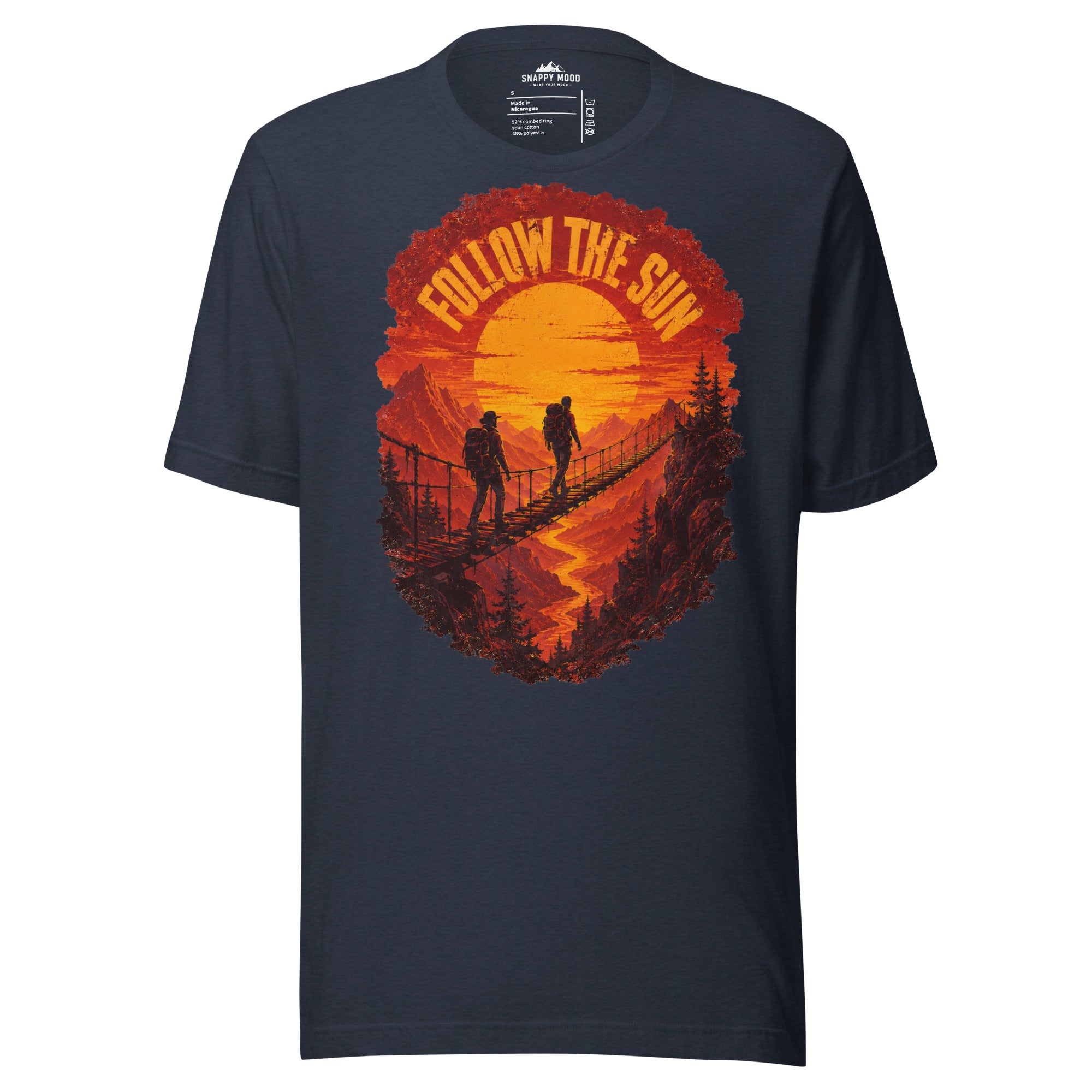 Follow The Sun Hiking Sun T-Shirt - Snappy Mood
