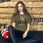 I Hike For A Snack Hiking T-Shirt - Snappymood