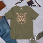 Lynx Premium Wildlife T-Shirt - Snappy Mood