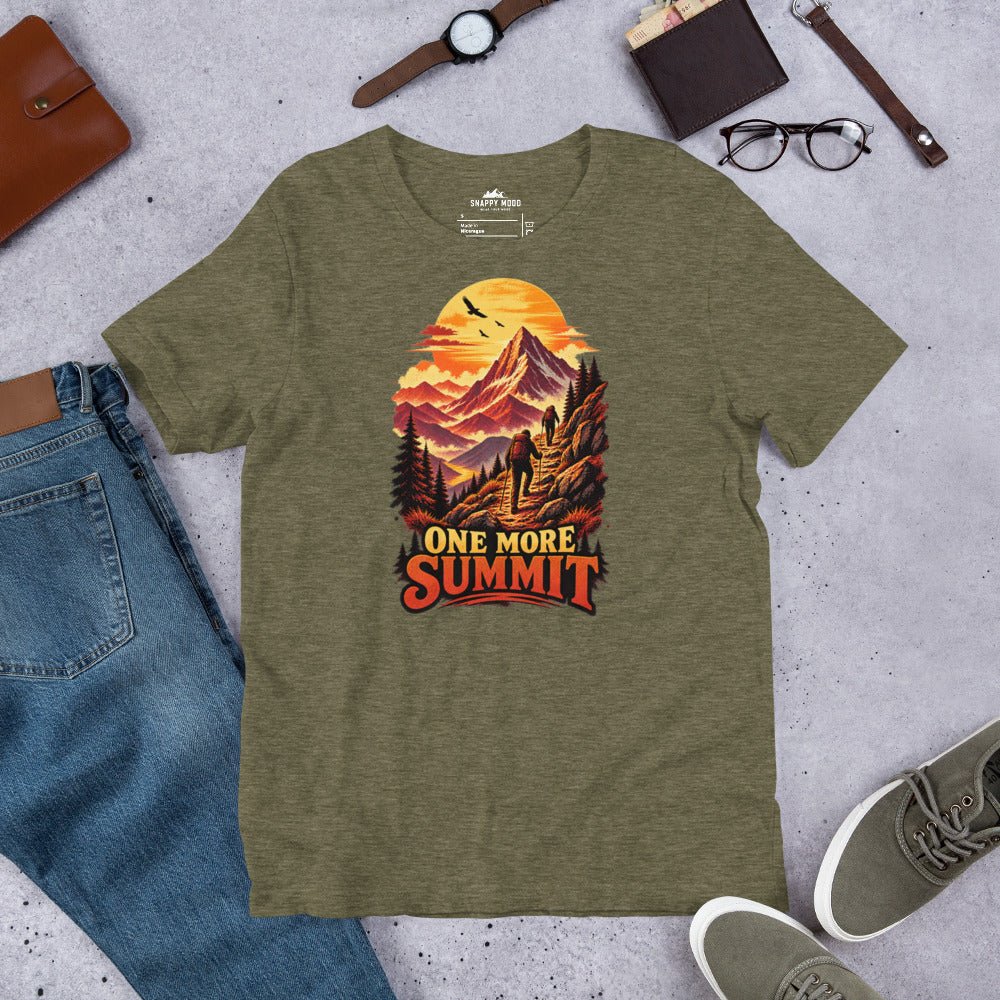One More Summit Hiking Sun T-Shirt - Snappy Mood