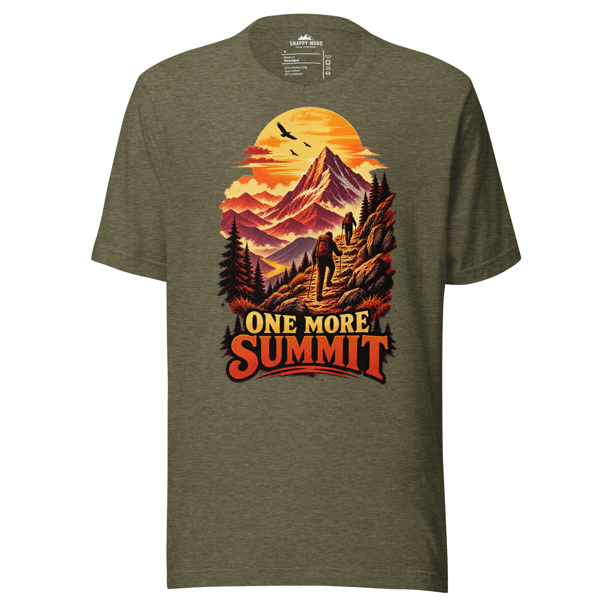 One More Summit Hiking Sun T-Shirt - Snappy Mood