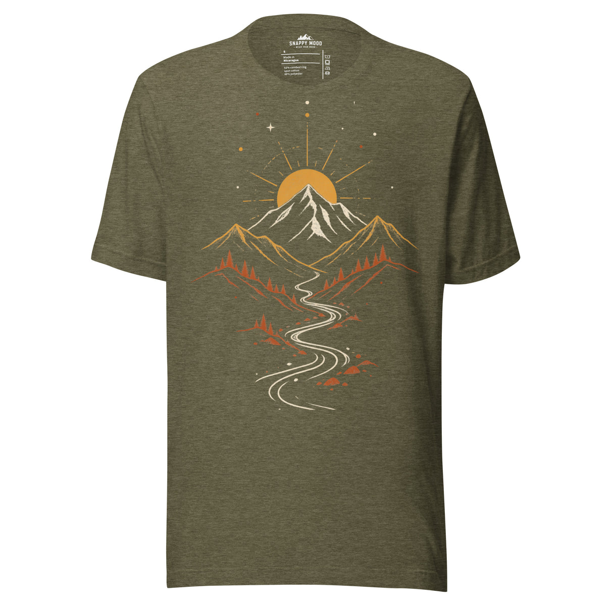 Chasing Peaks And Sun T-Shirt - Snappy Mood
