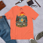 Meet Me Beyond The Ridge Hiking Sun T-Shirt - Snappy Mood